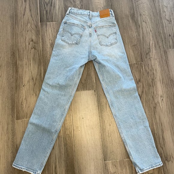 Levis 70's High Slim Straight Size 25 - Picture 2 of 7